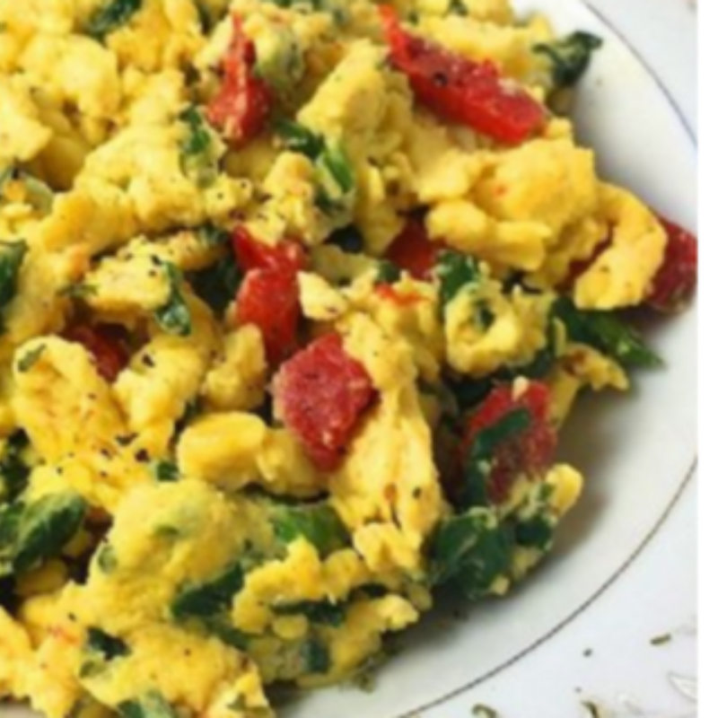 Sweet and Spicy Egg Scramble Main Image